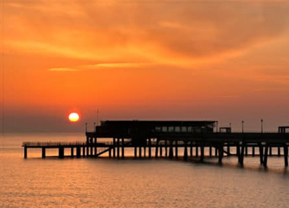 Deal Pier at sunrise